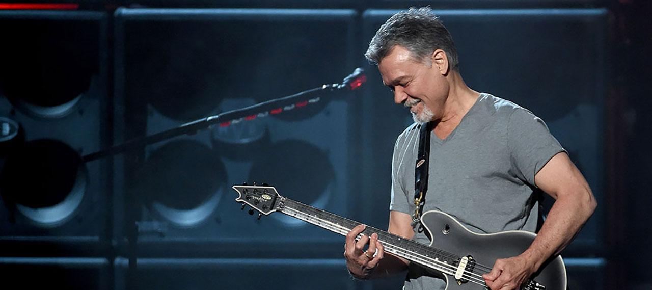 Guitarist Eddie Van Halen of Van Halen performs during the 2015 Billboard Music Awards. Val Halen died on October 6 at the age of 65. (Getty Images photo)